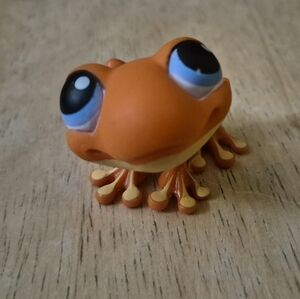 Littlest Pet Shop LPS Orange Frog #362